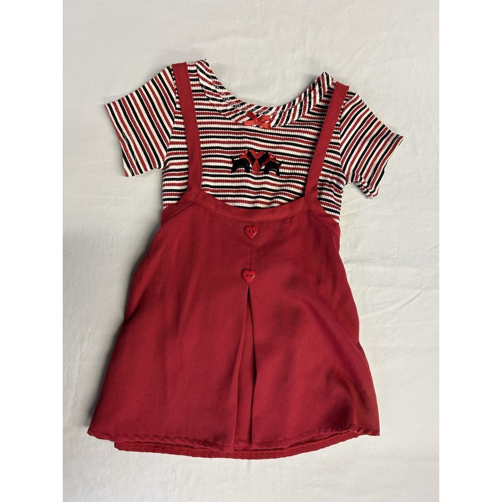Vintage In Design Size 2T Toddler Shirt & Dress 2 Pc Set